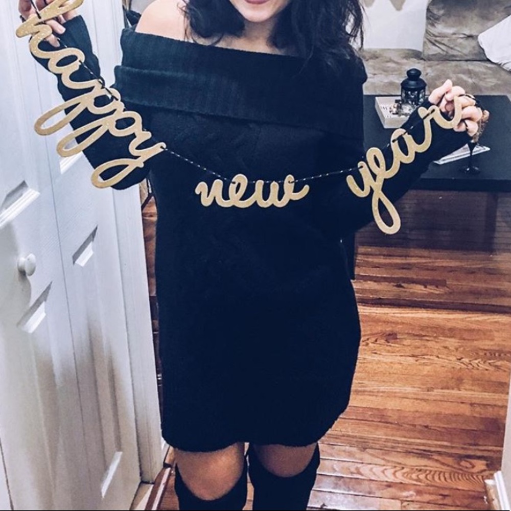 Sweater dress